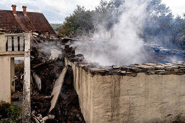 Professional Fire Damage Removal technician working in Haverford, PA